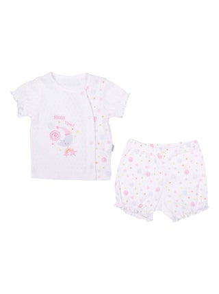Ensemble t-shirt et short bébé , Sleep Time Kitikate