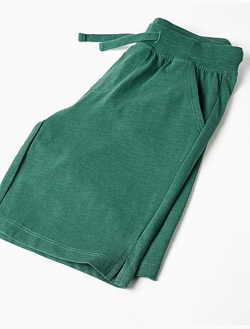 Ensemble T-shirt et short en coton avec imprimé