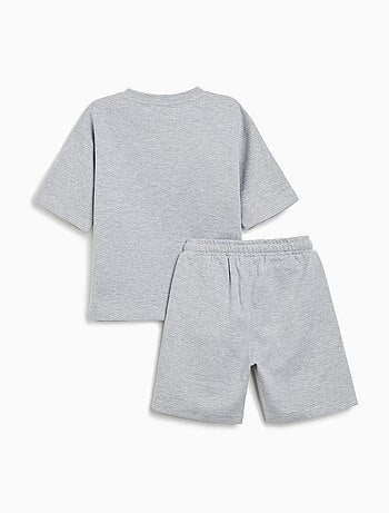 Ensemble t-shirt et short en polaire MO Fashion
