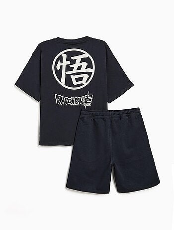 Ensemble T-shirt et short « Goku » MO Fashion