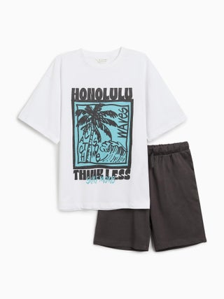 Ensemble t-shirt et short MO Fashion
