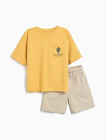 Ensemble T-shirt et short MO Fashion