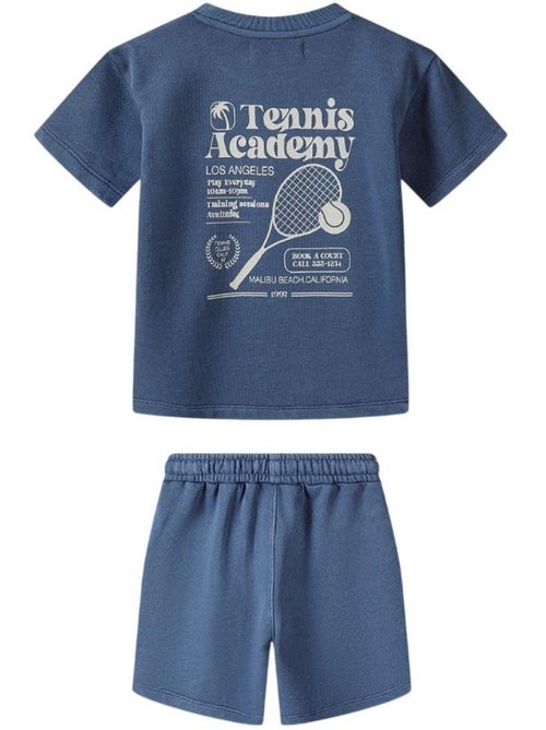 Ensemble t-shirt et short motif/style tennis - minoti - Kiabi Ensemble t-shirt et short motif/style tennis - minoti - Kiabi