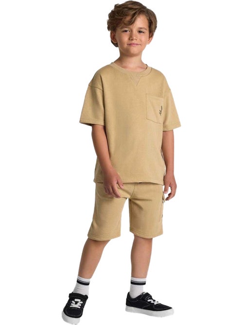 Ensemble t-shirt et short motif/style texte - minoti - Kiabi Ensemble t-shirt et short motif/style texte - minoti - Kiabi