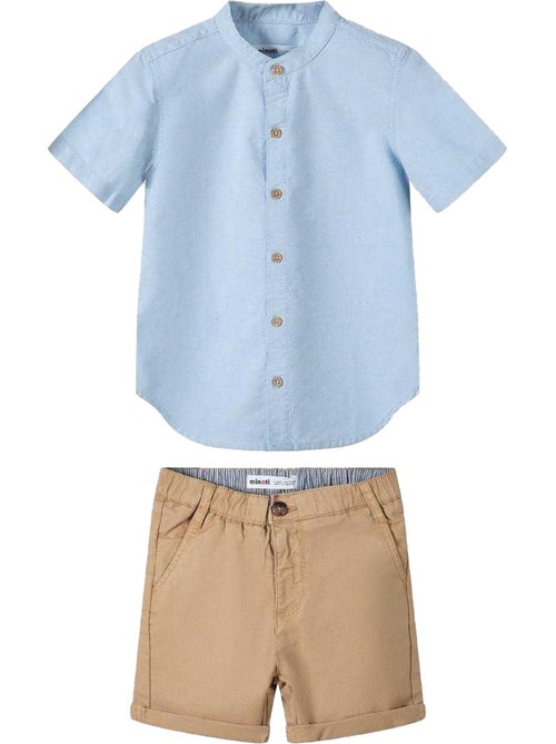 Ensemble t-shirt et short motif/style uni - minoti - Kiabi