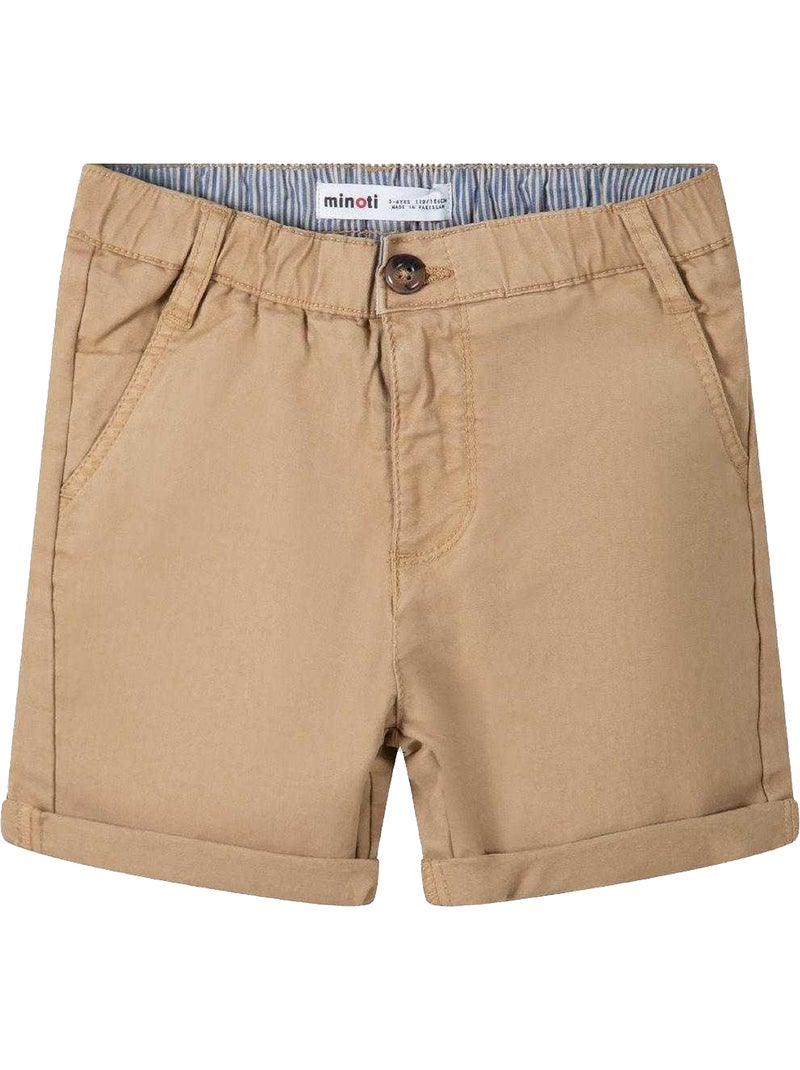 Ensemble t-shirt et short motif/style uni - minoti Bleu clair - Kiabi
