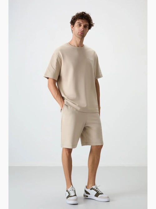 Ensemble t-shirt et short oversize tommy - Kiabi Ensemble t-shirt et short oversize tommy - Kiabi