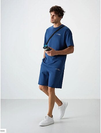 Ensemble t-shirt et short oversize tommy