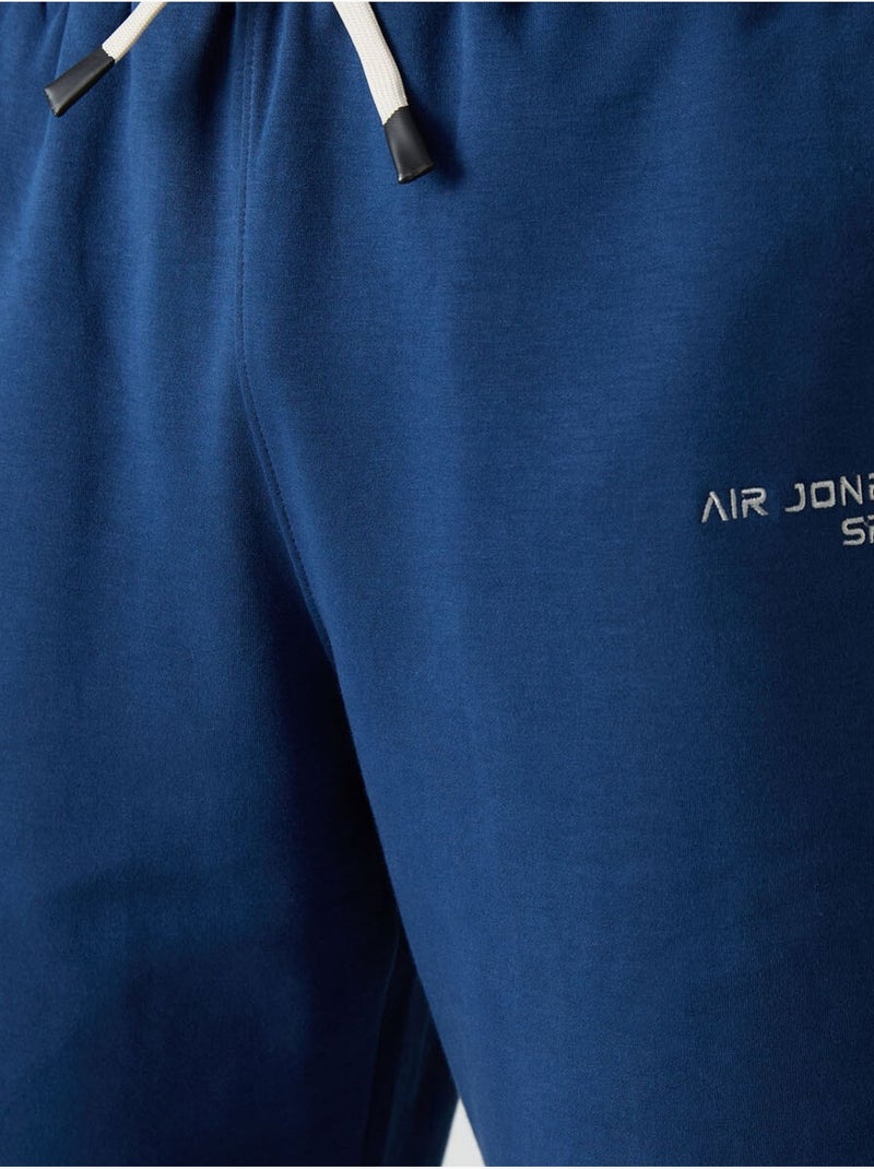Ensemble t-shirt et short oversize tommy Bleu - Kiabi