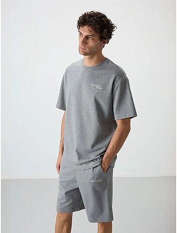 Ensemble t-shirt et short oversize tommy