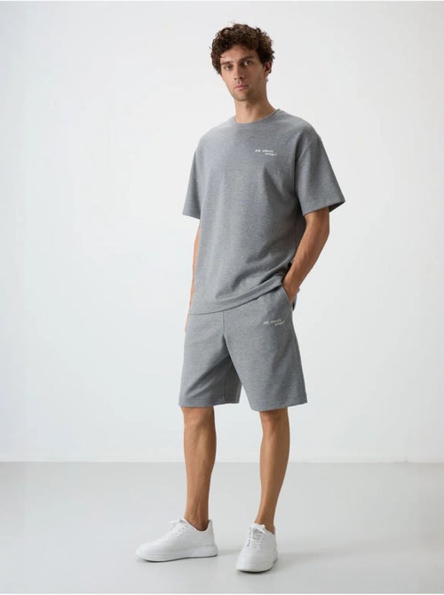 Ensemble t-shirt et short oversize tommy - Kiabi