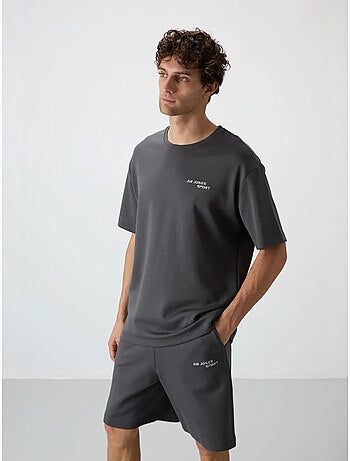 Ensemble t-shirt et short oversize tommy