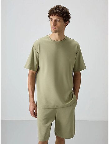 Ensemble t-shirt et short oversize tommy