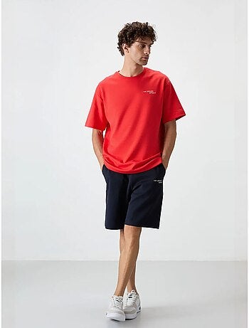 Ensemble t-shirt et short oversize tommy