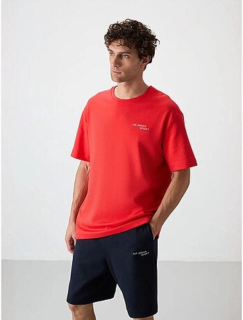 Ensemble t-shirt et short oversize tommy