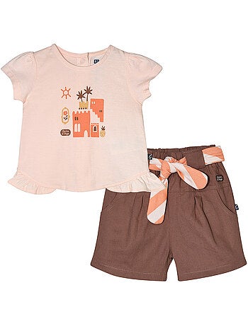 Ensemble T-shirt et short Ramia