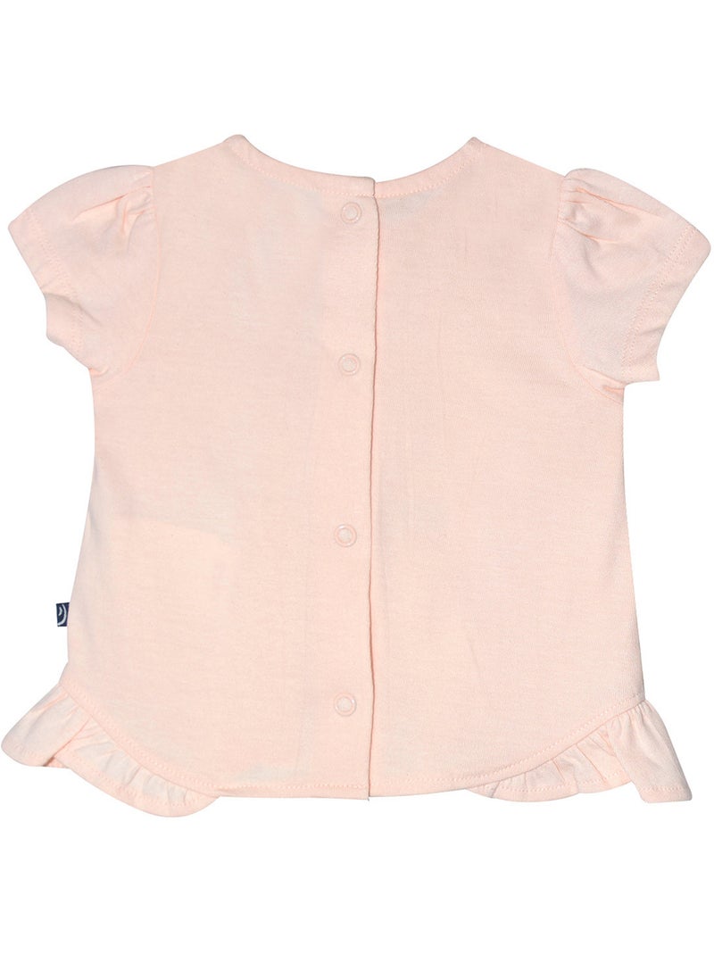 Ensemble T-shirt et short Ramia Beige - Kiabi