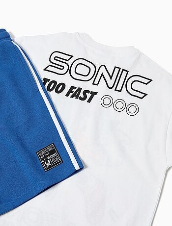 Ensemble t-shirt et short « Sonic » MO Fashion