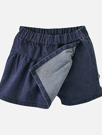ENSEMBLE T-SHIRT JUPE JEAN ÉTÉ LIGNE MIMOSA