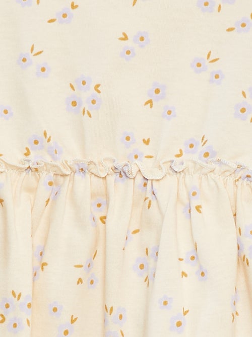 Ensemble t-shirt + legging côtelé - 2 pièces - Kiabi