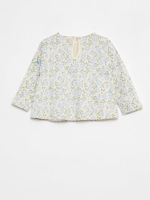 Ensemble t-shirt + legging côtelé - 2 pièces - Kiabi