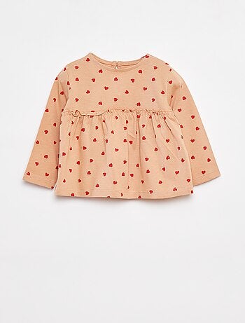 Ensemble t-shirt + legging côtelé - 2 pièces