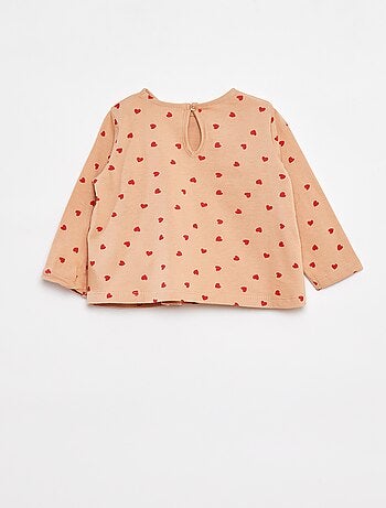 Ensemble t-shirt + legging côtelé - 2 pièces