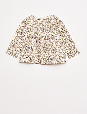 Ensemble t-shirt + legging côtelé - 2 pièces