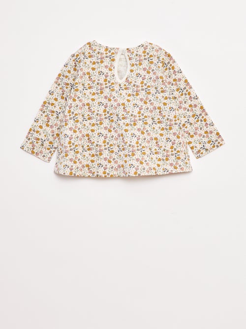 Ensemble t-shirt + legging côtelé - 2 pièces - Kiabi