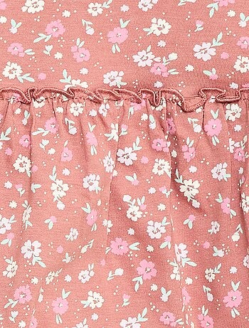 Ensemble t-shirt + legging côtelé - 2 pièces