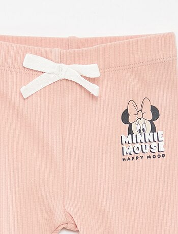 Ensemble t-shirt + legging côtelé 'Minnie' - 2 personnes