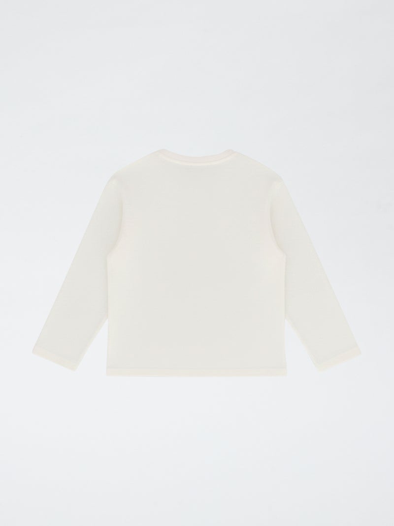 Ensemble t-shirt + legging flare 'Hello Kitty' - 2 pièces Blanc - Kiabi
