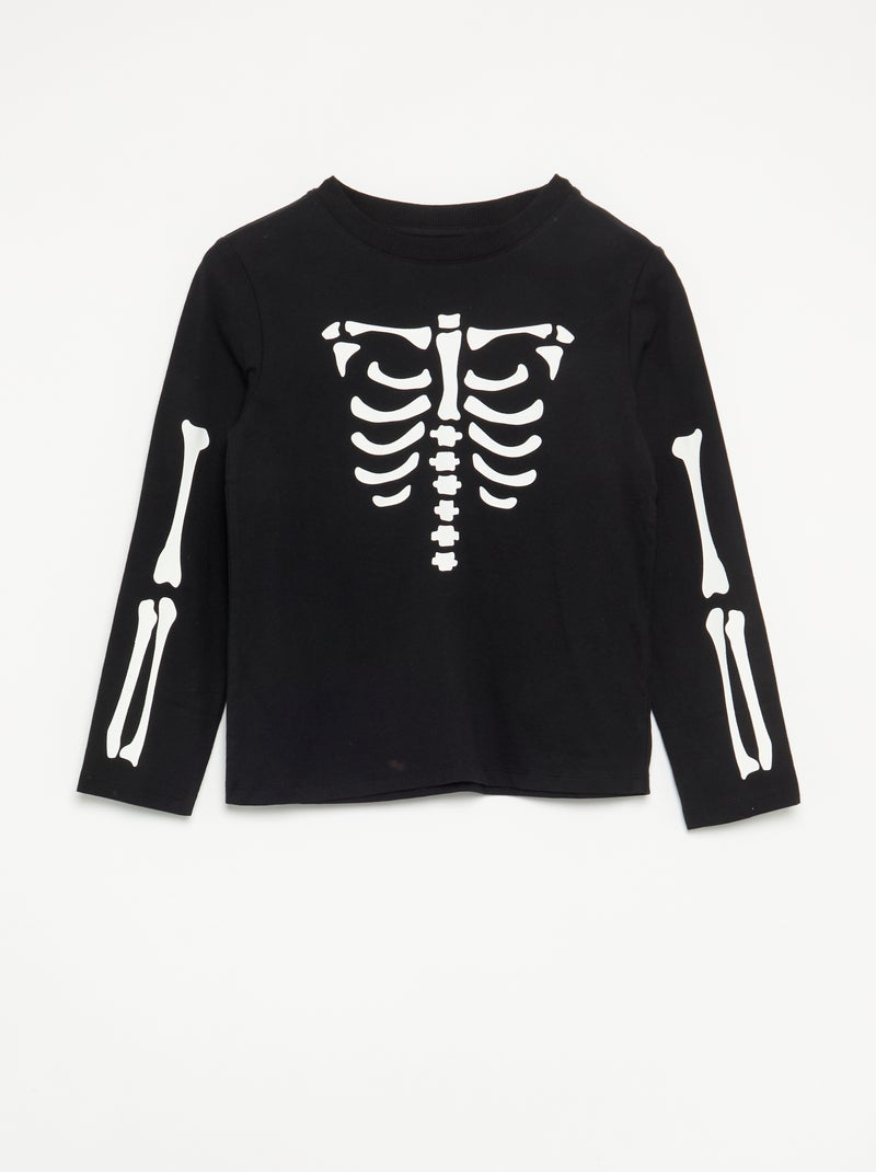 Ensemble t-shirt + legging 'Halloween' - 2 pièces Noir - Kiabi