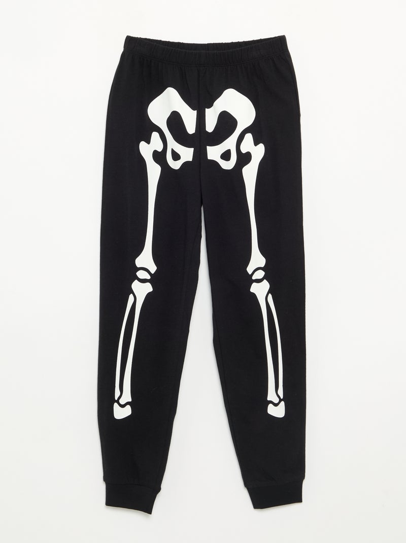 Ensemble t-shirt + legging 'Halloween' - 2 pièces Noir - Kiabi