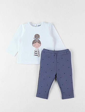 Ensemble t-shirt + legging, Jersey Noukie's