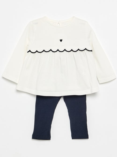 Ensemble T-shirt + legging - Kiabi