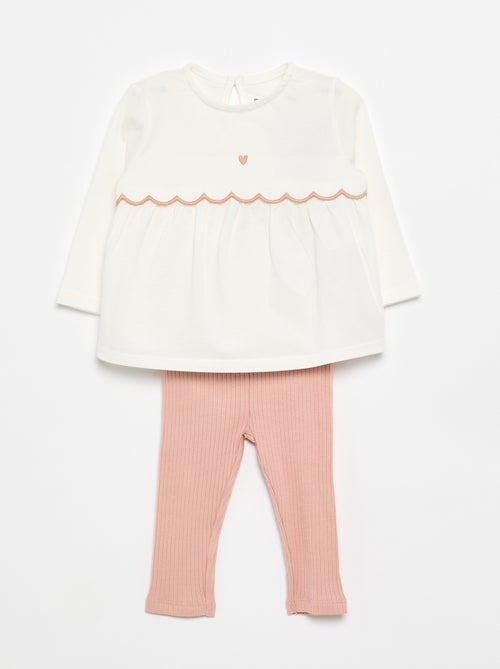 Ensemble T-shirt + legging - Kiabi