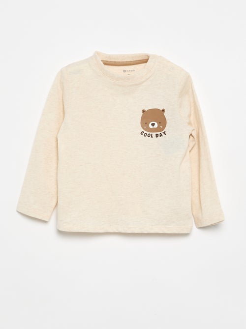 Ensemble T-shirt + pantalon de jogging - 2 pièces - Kiabi