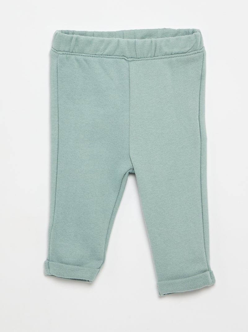 Ensemble T-shirt + pantalon de jogging - 2 pièces Blanc - Kiabi