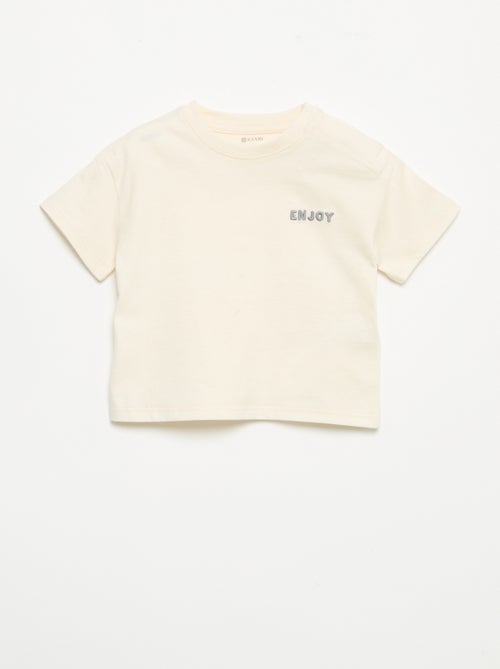 Ensemble T-shirt + pantalon de jogging - Kiabi