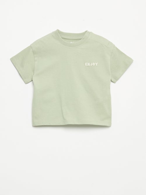 Ensemble T-shirt + pantalon de jogging - Kiabi