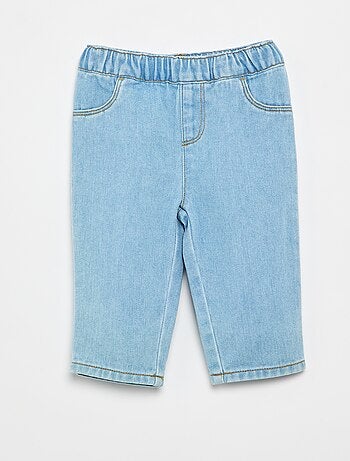 Ensemble t-shirt + pantalon denim - 2 pièces
