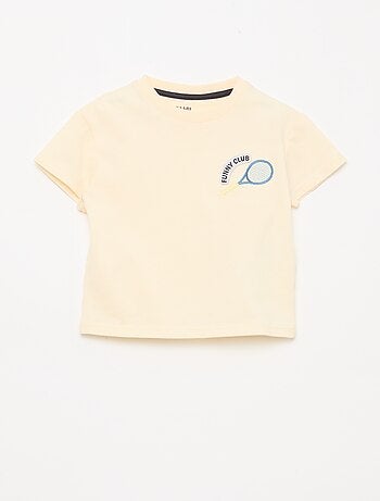 Ensemble t-shirt + pantalon en denim - 2 pièces