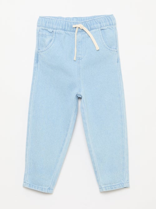 Ensemble t-shirt + pantalon en denim - 2 pièces - Kiabi