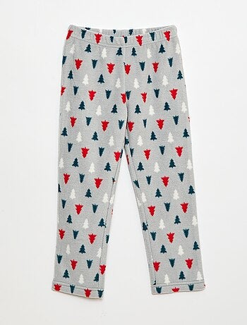 Ensemble t-shirt + pantalon en polaire - 2 pièces