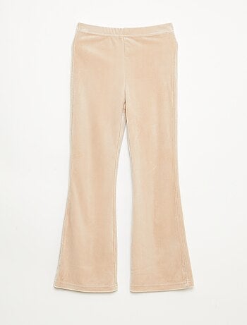 Ensemble t-shirt + pantalon en velours - 2 pièces
