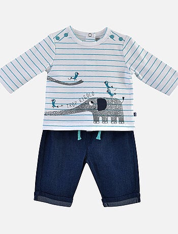 ENSEMBLE T-SHIRT PANTALON ERWIN JEAN NAISSANCE