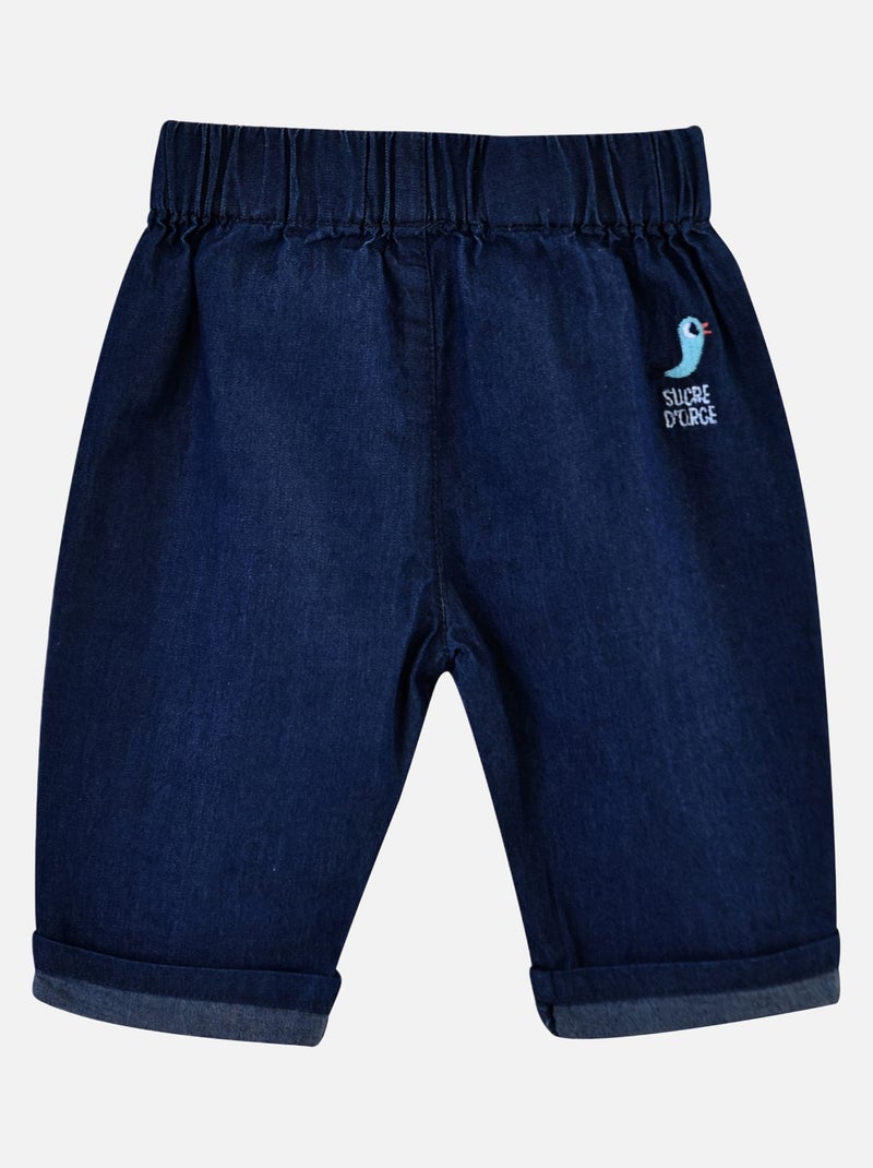 ENSEMBLE T-SHIRT PANTALON ERWIN JEAN NAISSANCE Bleu - Kiabi