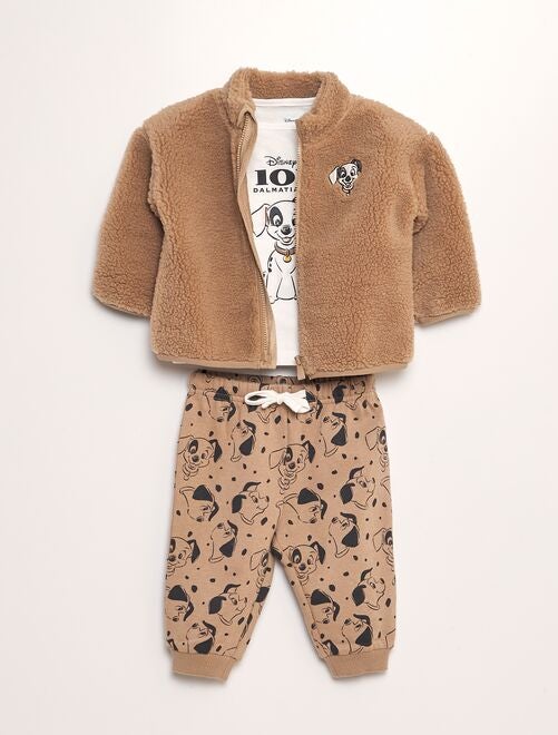 Ensemble t-shirt + pantalon + veste 'Disney' - 3 pièces - Kiabi