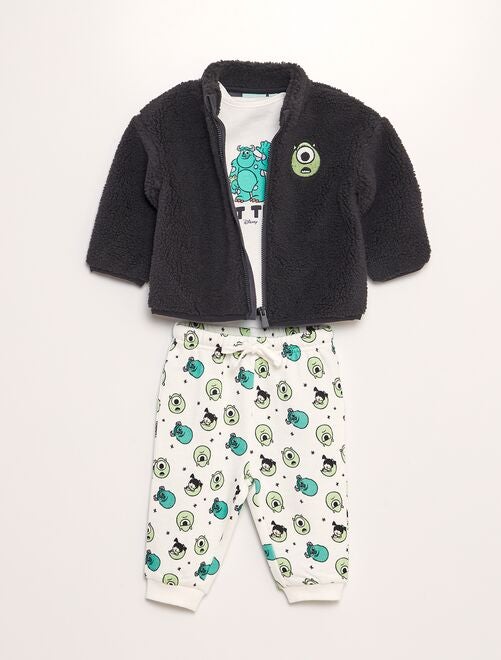 Ensemble t-shirt + pantalon + veste 'Disney' - 3 pièces - Kiabi